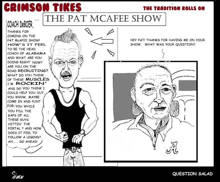 Crimson Tikes: The McAfee Question Salad