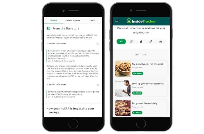 InsideTracker Recommendations
