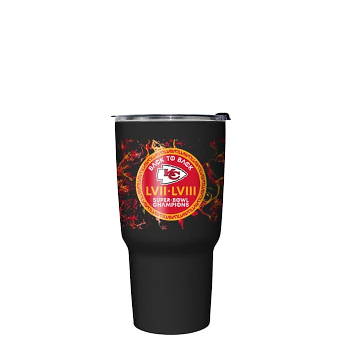 Super Bowl LVIII BTB Black 27 Oz Stainless Steel Tumbler - $37
