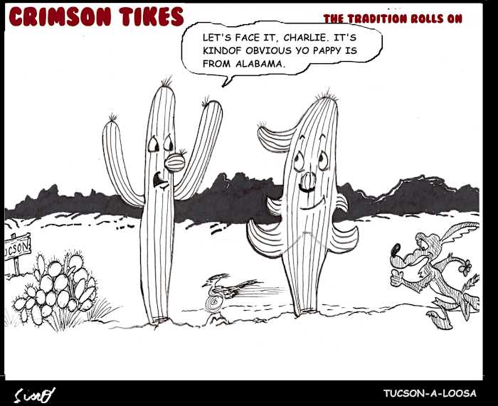 Crimson Tikes: Tucson-A-Loosa