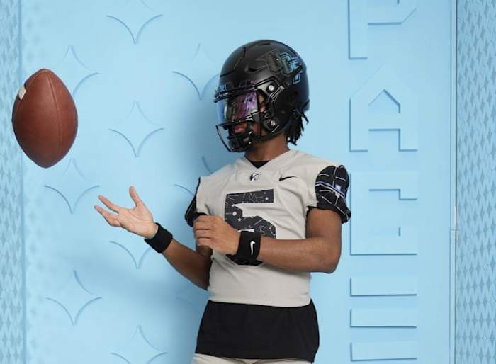 2025 3-star WR Jordan Allen during an unofficial visit to UCF. (Photo courtesy of Jordan Allen)