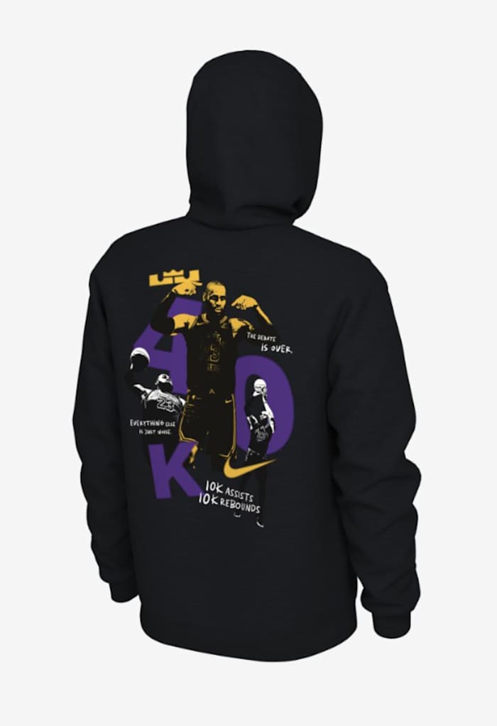 LeBron James Strive For Greatness 40k Points Hoodie