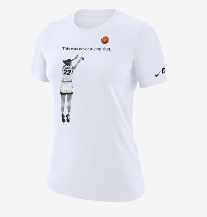 Caitlin Clark NCAA All-Time Scoring Record Nike Women's Tee