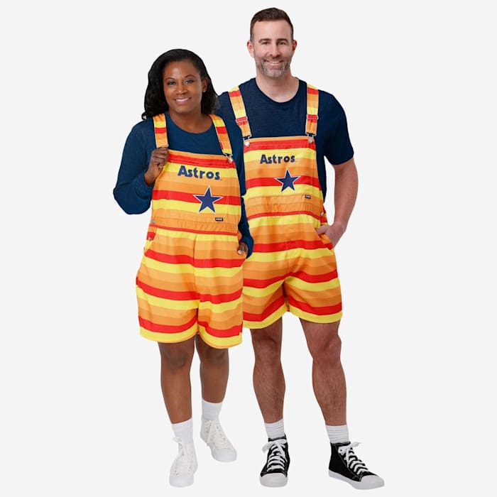 Houston Astros Throwback Thematic Bib Shortalls