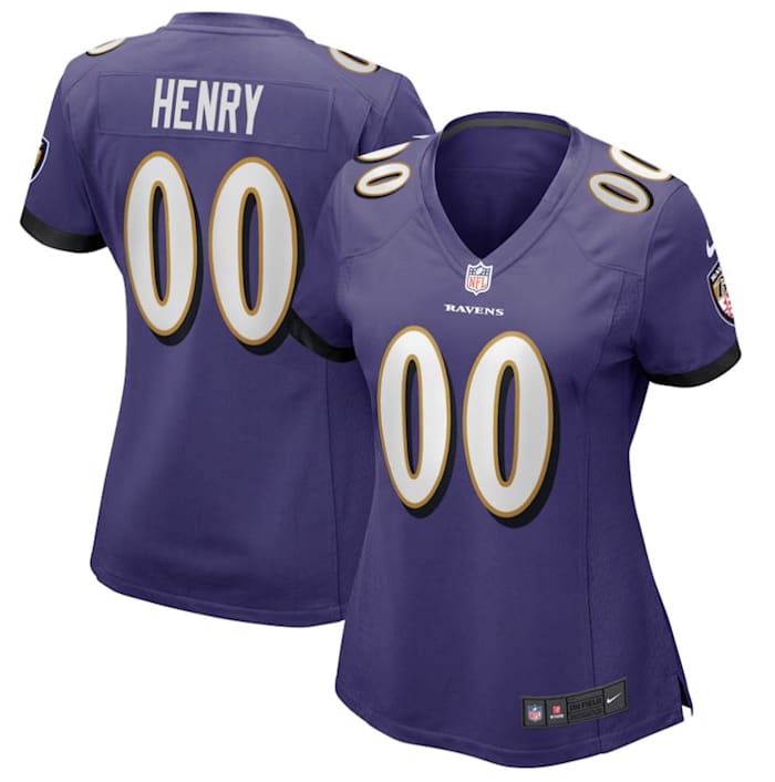 Derrick Henry Baltimore Ravens Nike Women's Game Player Jersey - $129.99