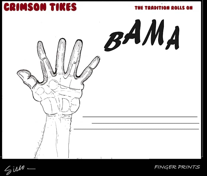 Crimson Tikes: Finger Prints