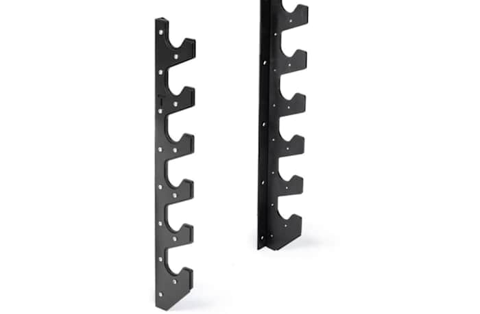 Wall Mounted 6 Barbell Rack