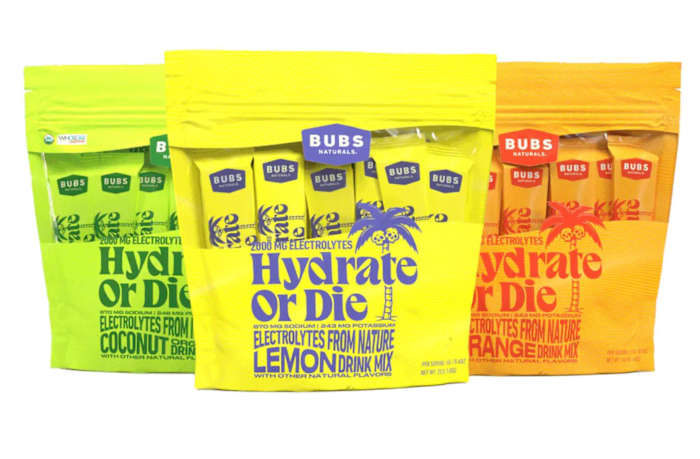 BUBS Naturals Hydrate or Die