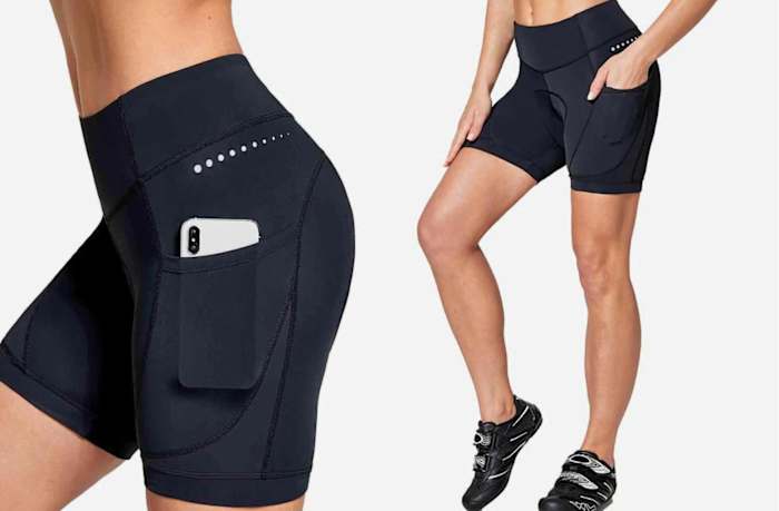 BALEAF Women’s 4D Padded Bike Shorts