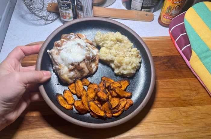 Though outside of my comfort zone, this comfort meal was super tasty. 