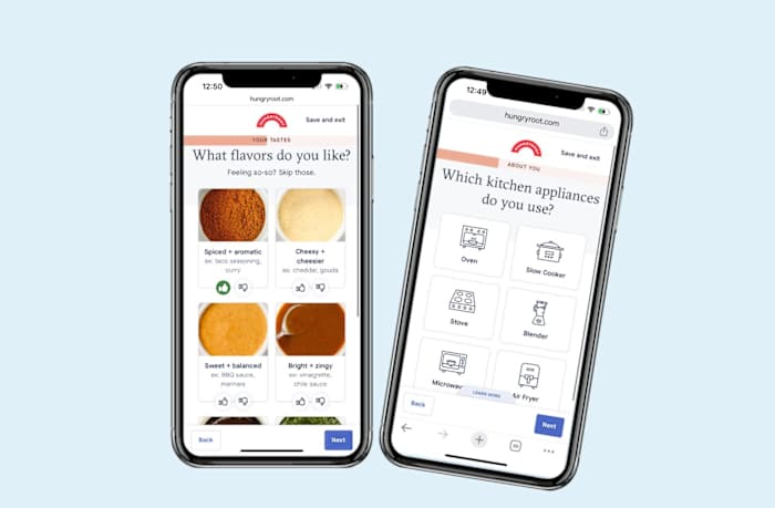 Sign Up -Flavors, Appliances