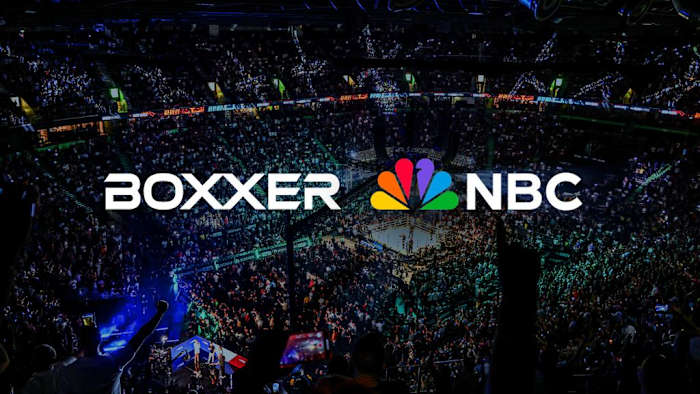 New BOXXER and NBC exclusive media rights sports deal announced. The partnership brings the biggest boxing events and brightest stars to audiences in the U.S. audiences. The events will stream LIVE exclusively on NBCUniversal’s streaming platform Peacock with select events airing on NBC. BOXXER/NBC.