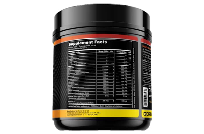 Gorilla Mode Pre Workout