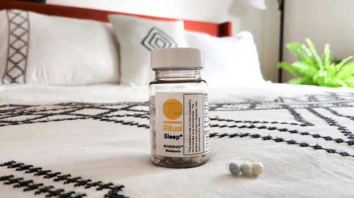 Ritual-Sleep-BioSeries-Melatonin-bottle-bedroom-backdrop