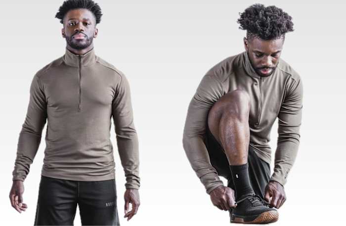 NoBull blended merino wool 1_4 zip