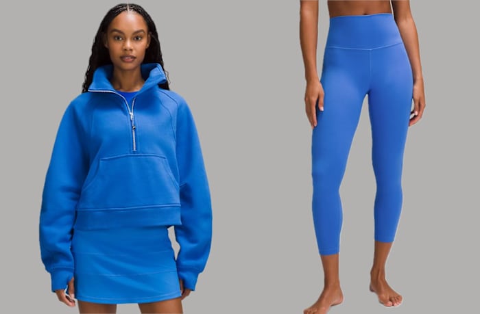 Lululemon Align Leggings and Scuba Funnel Neck Zip