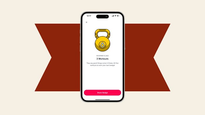 Sweat App Review Interface