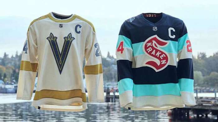 Kraken, Golden Knights unveil 2024 Winter Classic Threads