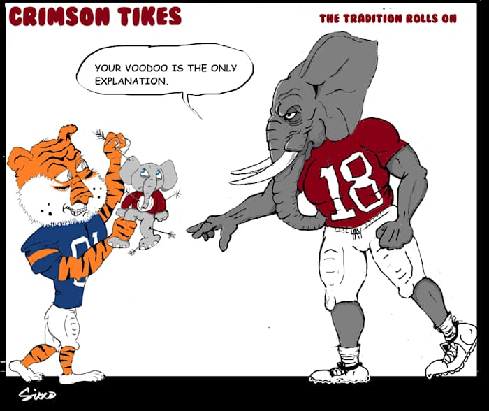 Crimson Tikes: Jordan-Hare Voodoo