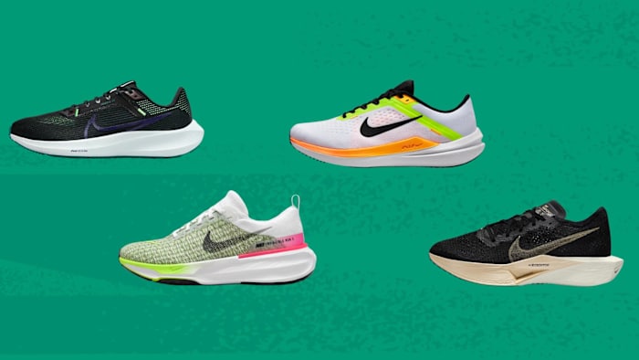 nike-pegasus-40-black-invinvible-3-green-white-winflo-10-white-orange-green-vaporfly-3-black-tan