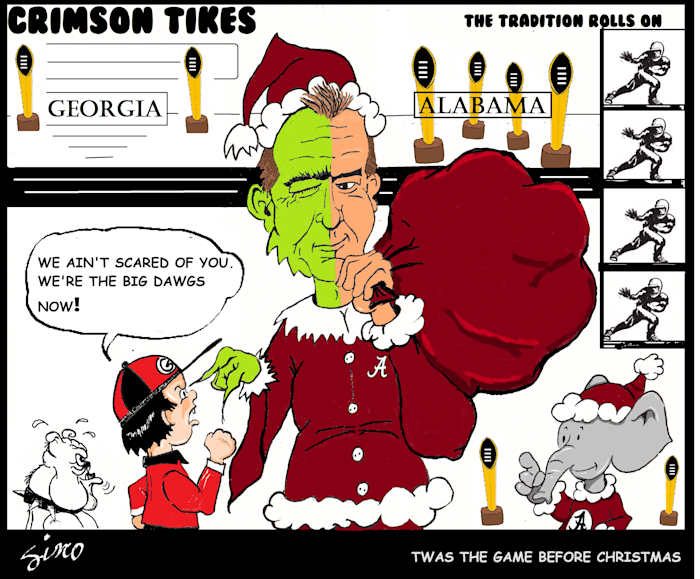 Crimson Tikes: Twas the Game Before Christmas