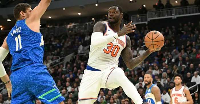 Julius Randle (30) had a season-best 41 points in defeat on Tuesday