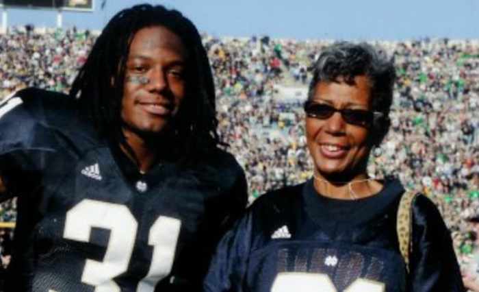 Myrtle Brown and her son Sergio Brown (Myrtle Brown/Facebook)