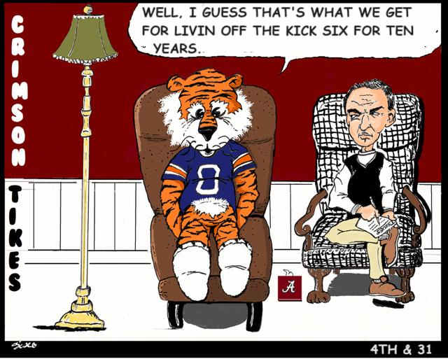 Crimson Tikes: Fourth and 31