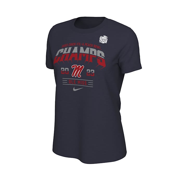 Ole Miss Rebels 2023 Peach Bowl Champions Women's Locker Room Tee