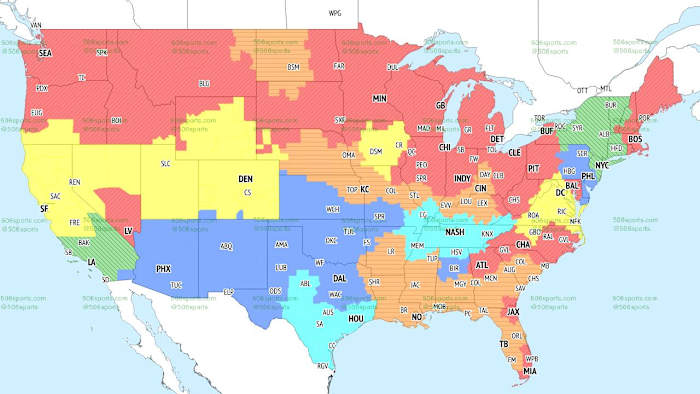 Saints-Bucs game is projected in Orange