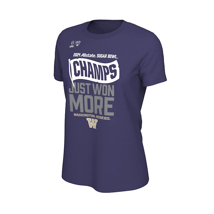 Washington Huskies 2023 Sugar Bowl Champions Women's Locker Room Tee