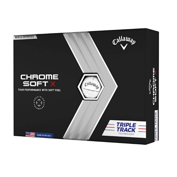 Callaway Chrome Soft X Triple Track Golf Balls