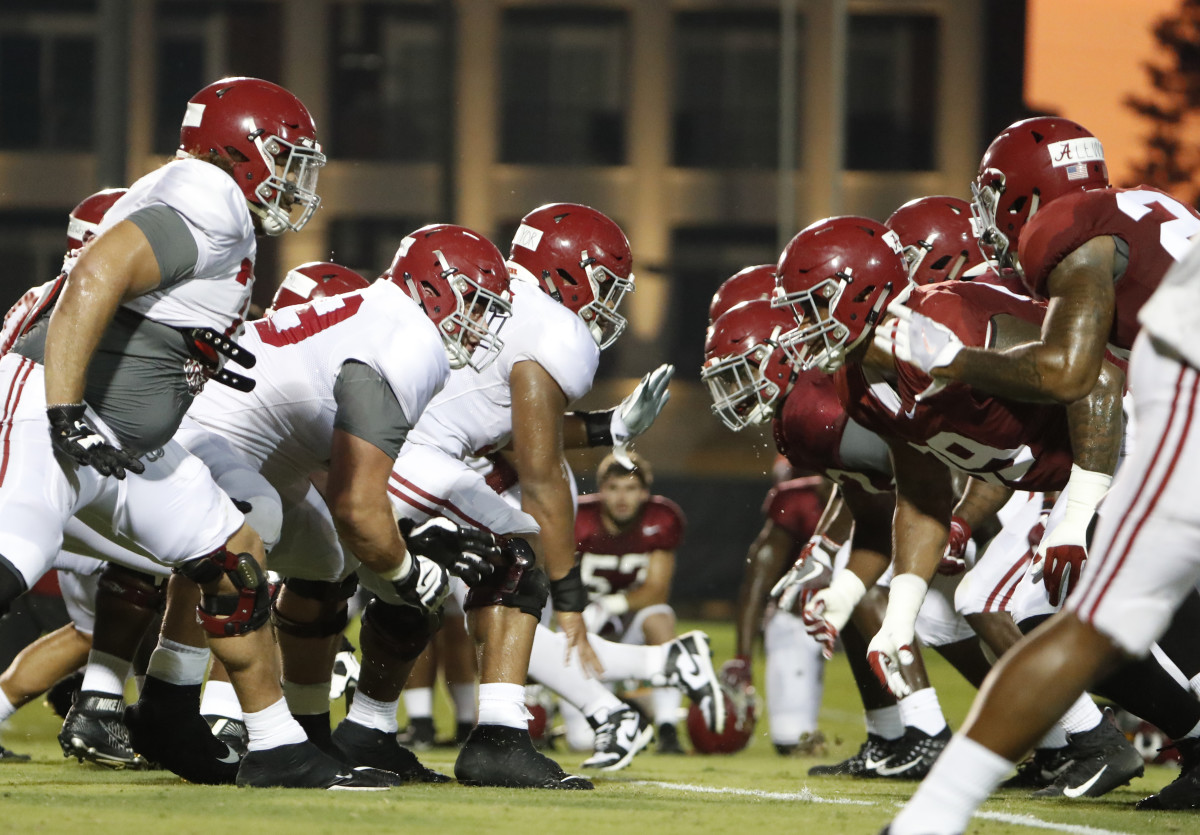2019 Alabama football practice