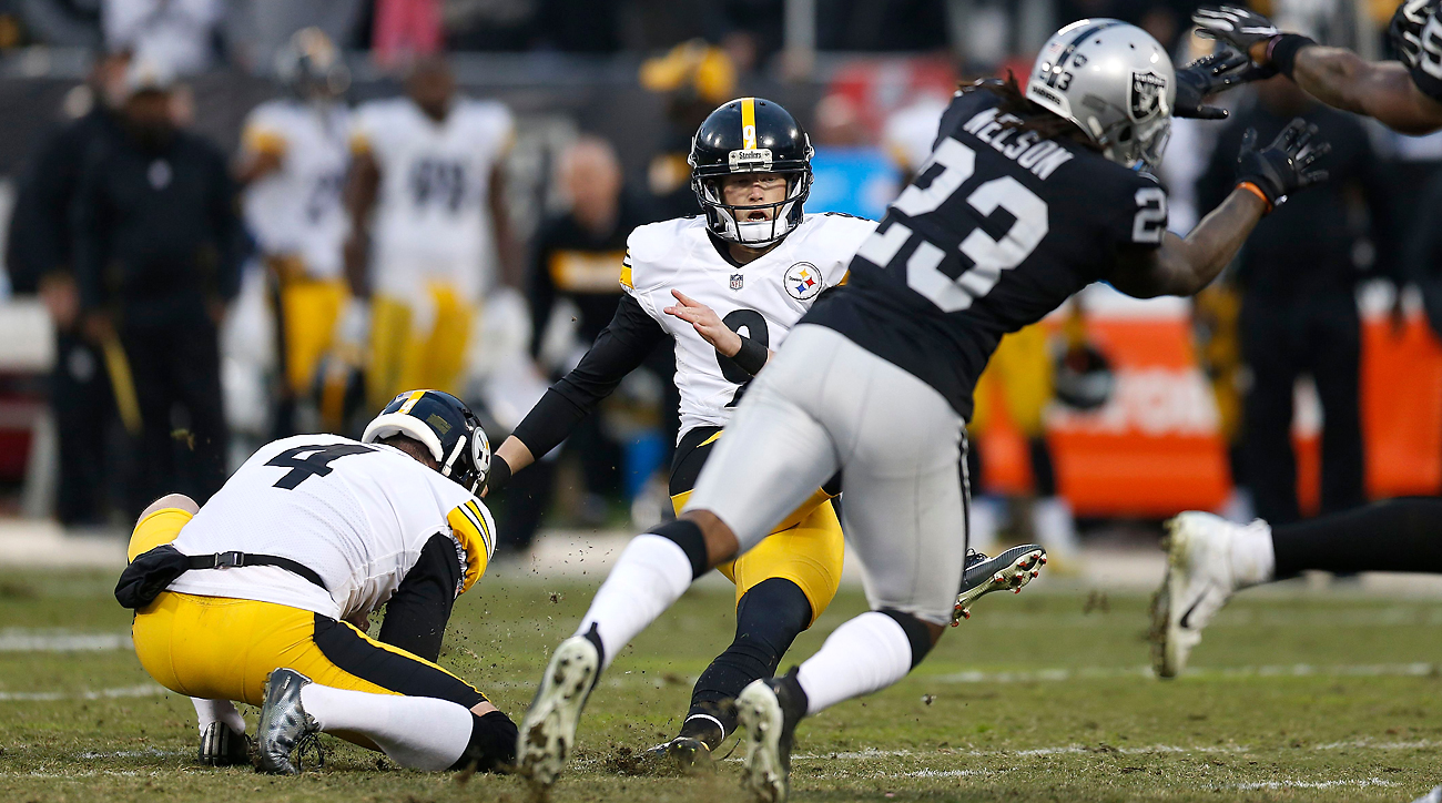 A slip on the dodgy Oakland turf cost the Steelers a chance to take the Raiders into overtime in Week 14.