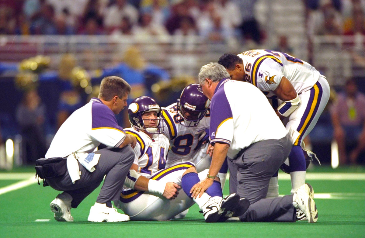 Johnson’s Week 2 injury—a broken foot—opened the door for Randall Cunningham.
