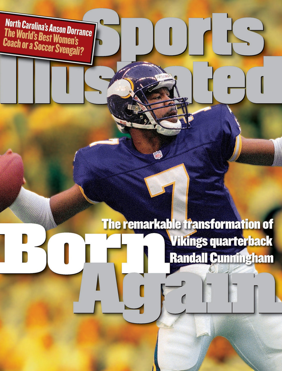 Cunningham, out of the game since ’95, had come to Minnesota as a backup in ’97 and was All-Pro in ’98.