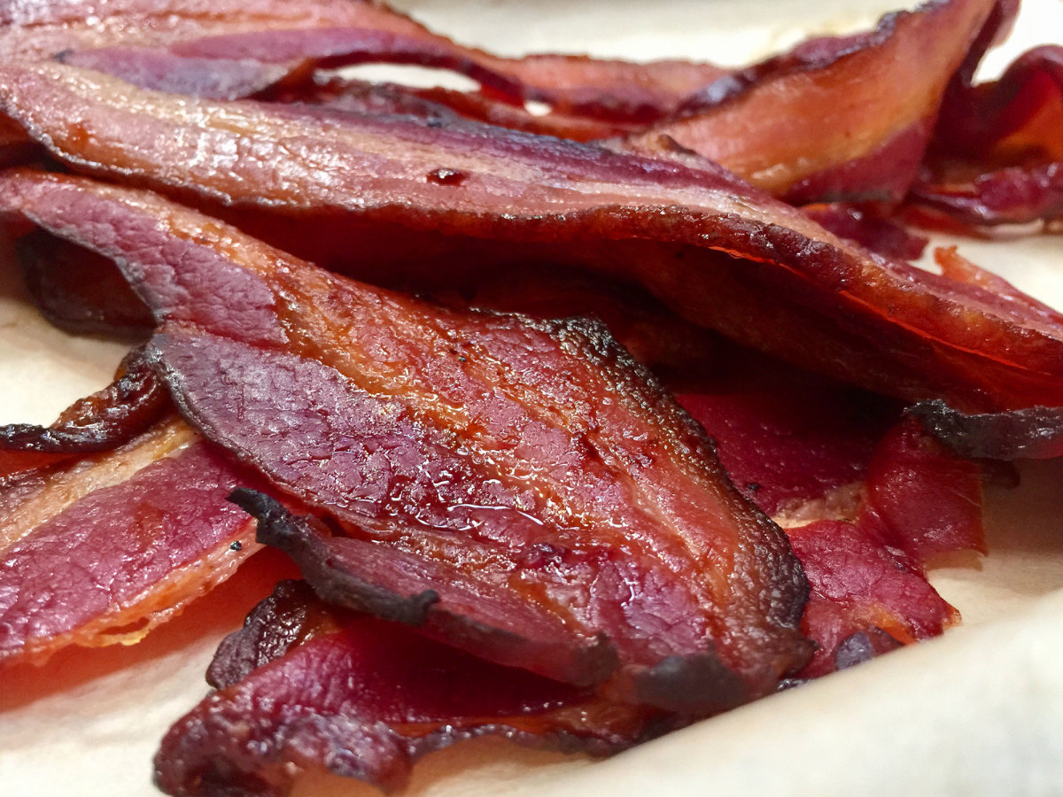 The wild boar bacon from Industry Public House. 