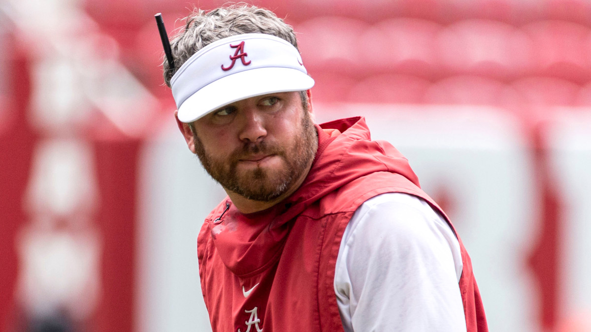 Alabama defensive coordinator Pete Golding