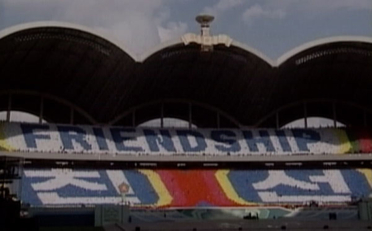 North Korean Crowd