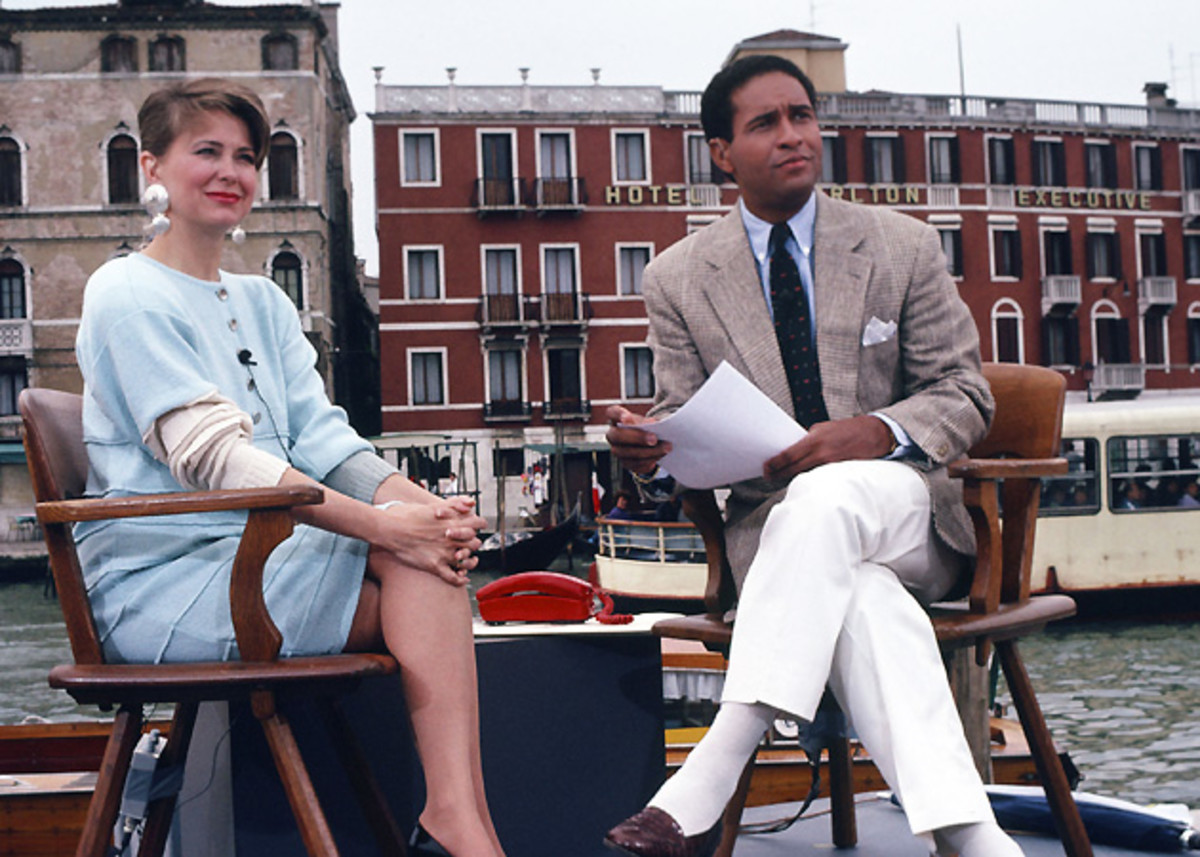 Bryan Gumbel had conflicts with several colleagues at NBC, including Jane Pauley (left).