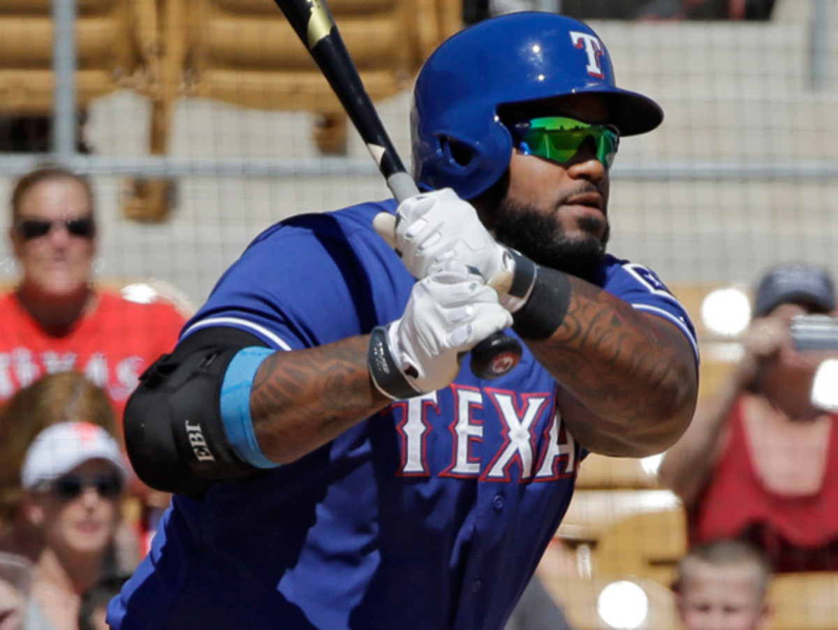 Can new arrival Prince Fielder help carry Texas back into the postseason? (Mark Duncan/AP)