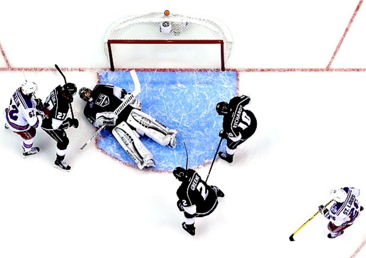 Jonathan Quick and New York Rangers