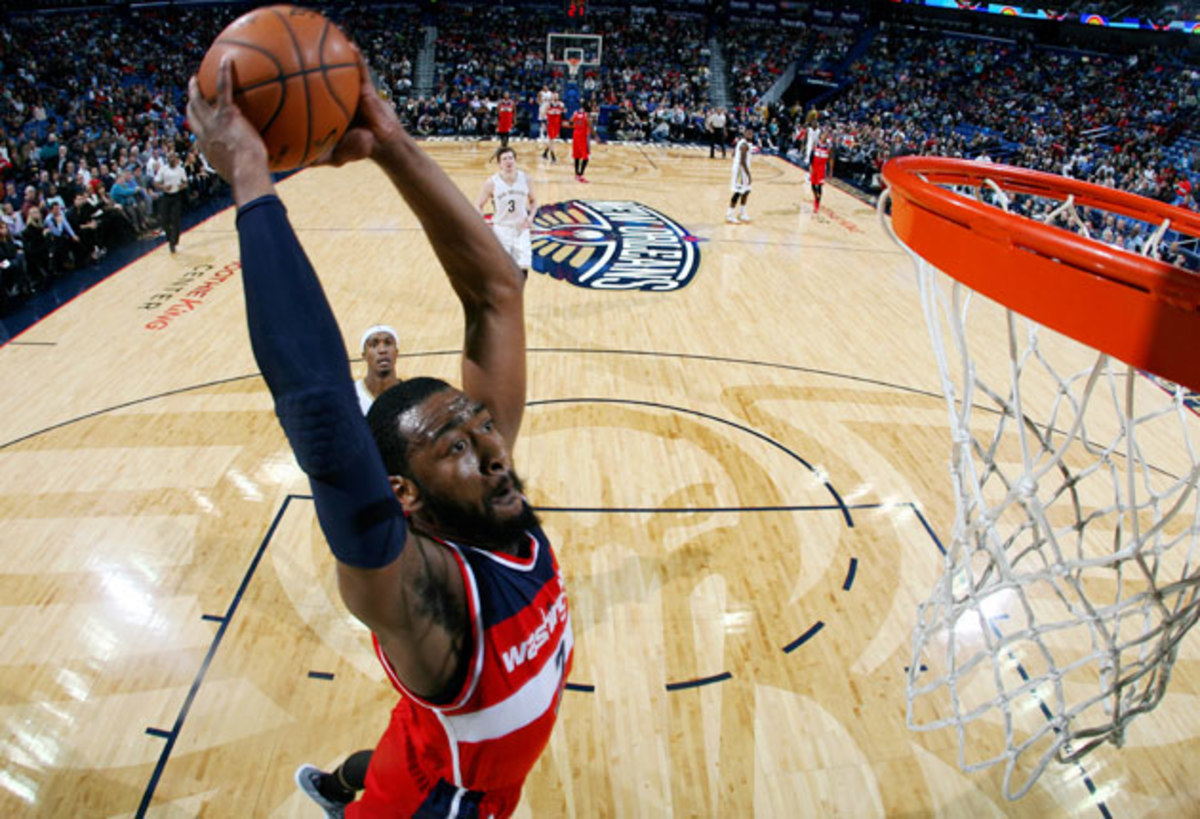 Wall dunk