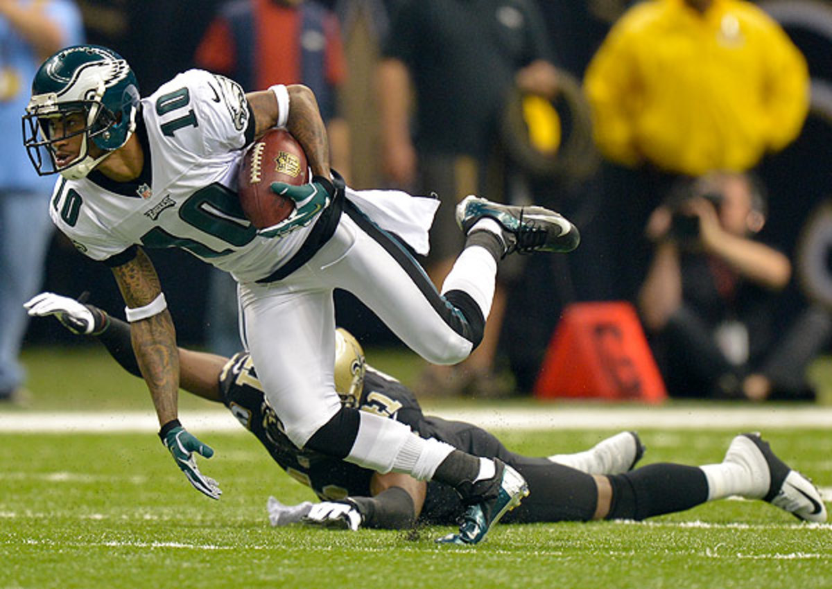 The Eagles may be one of the few teams that can match the Saints' offensive firepower.