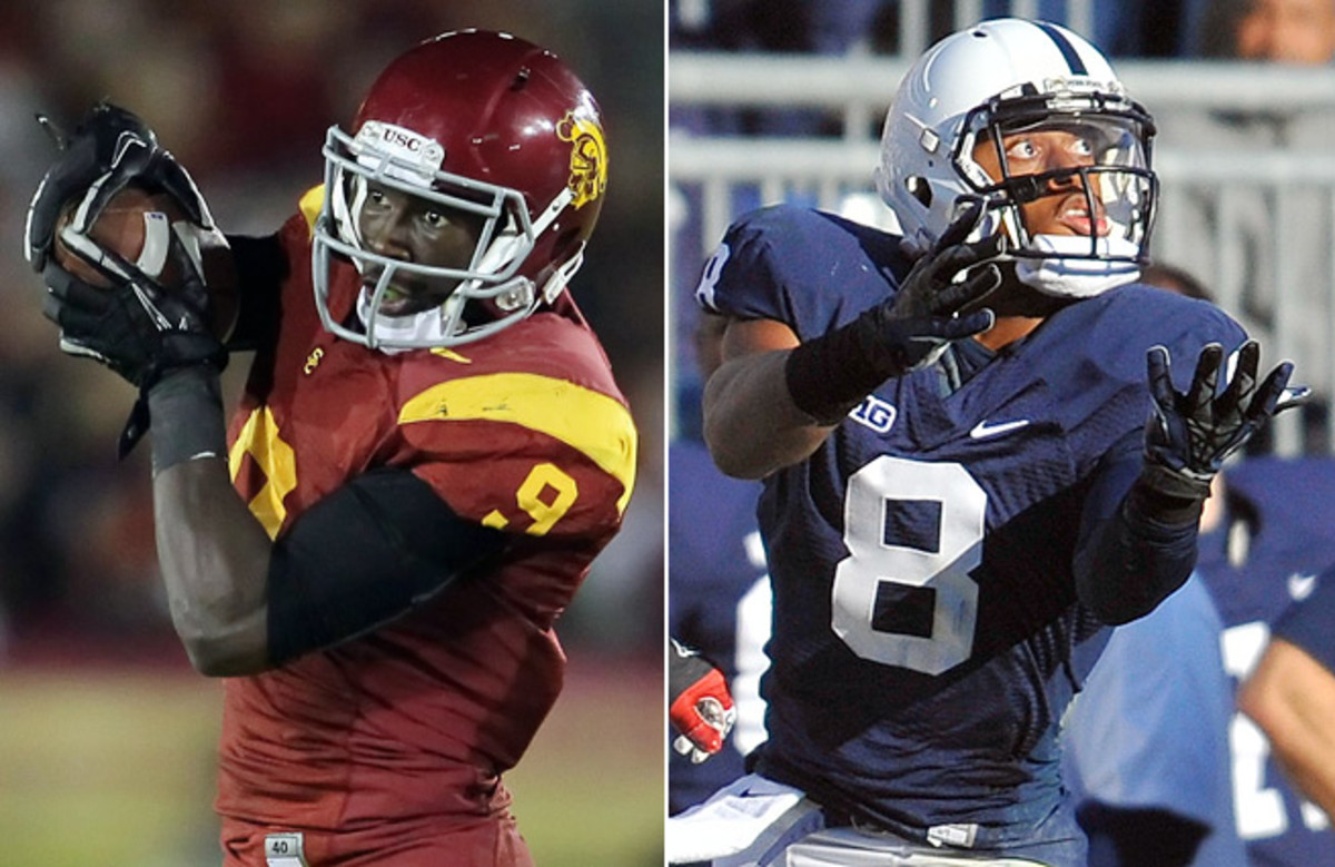 After drafting Blake Bortles, the Jags added weapons in Marqise Lee (left), Allen Robinson (right).