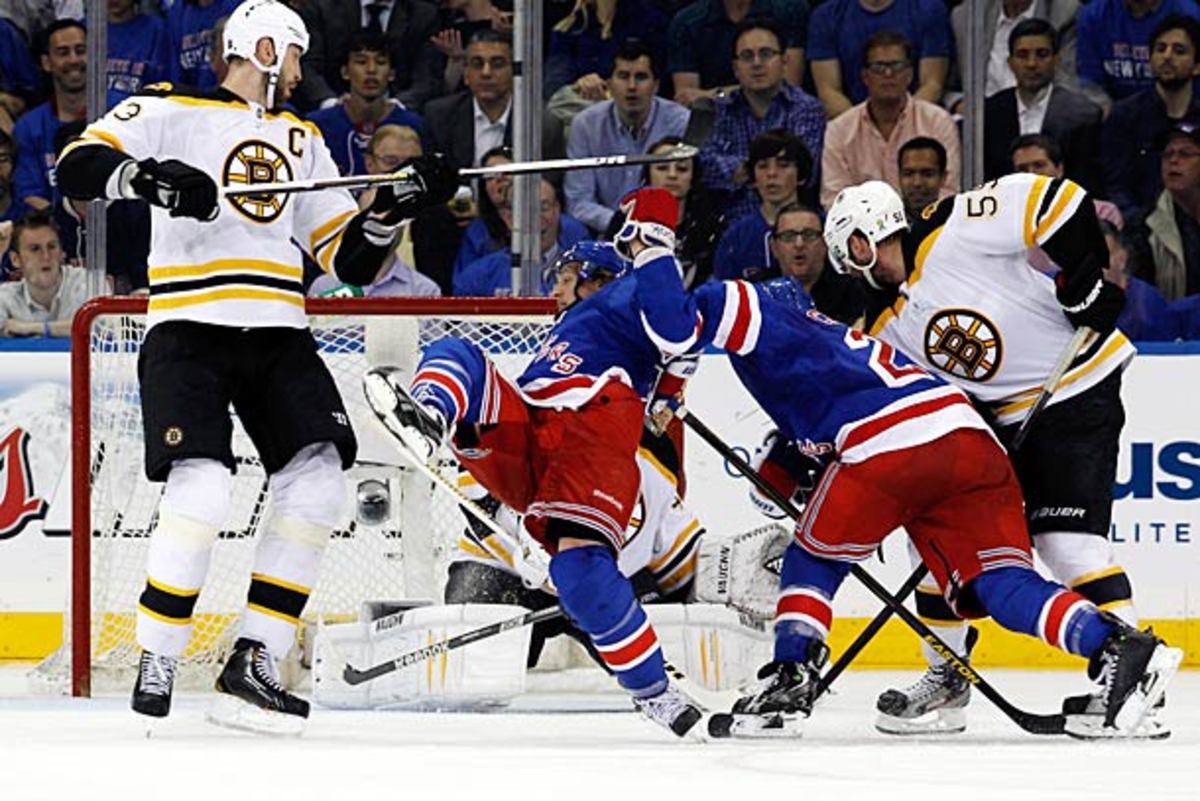 Carl Hagelin of the New York Rangers