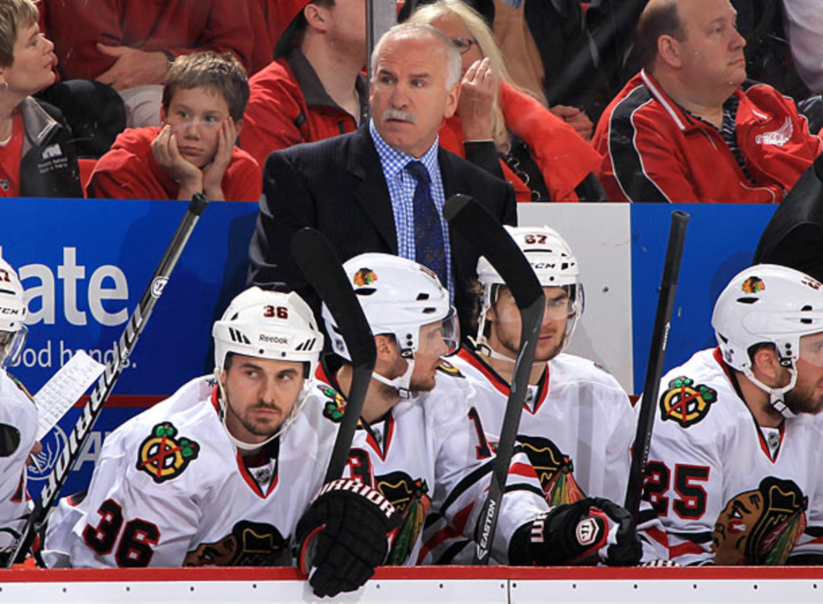 Blackhawks coach Joel Quenneville
