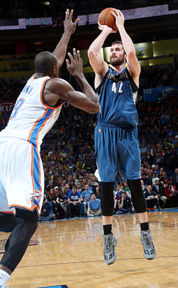 Kevin Love can become a free agent after the 2014-15 season.
