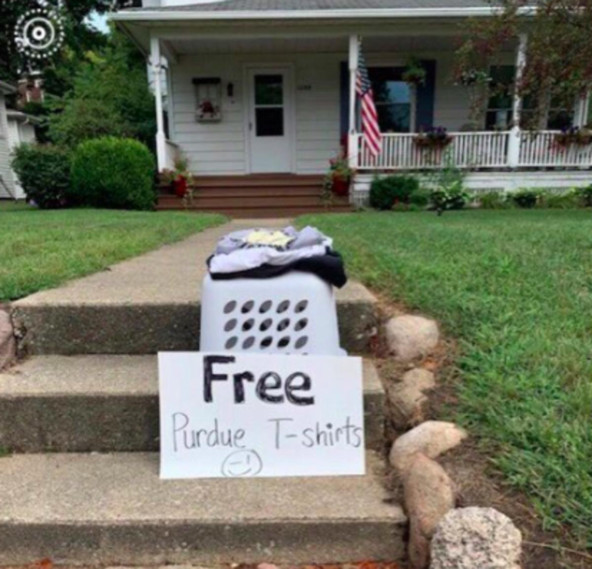 After Trey Galloway committed to Indiana, his mom put all his Purdue T-shirts out on the front lawn for other kids to wear. "We didn't need them anymore,'' she said.