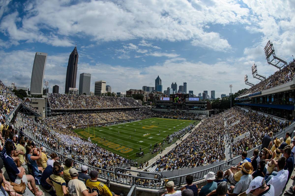 Georgia Tech will be renaming its football field